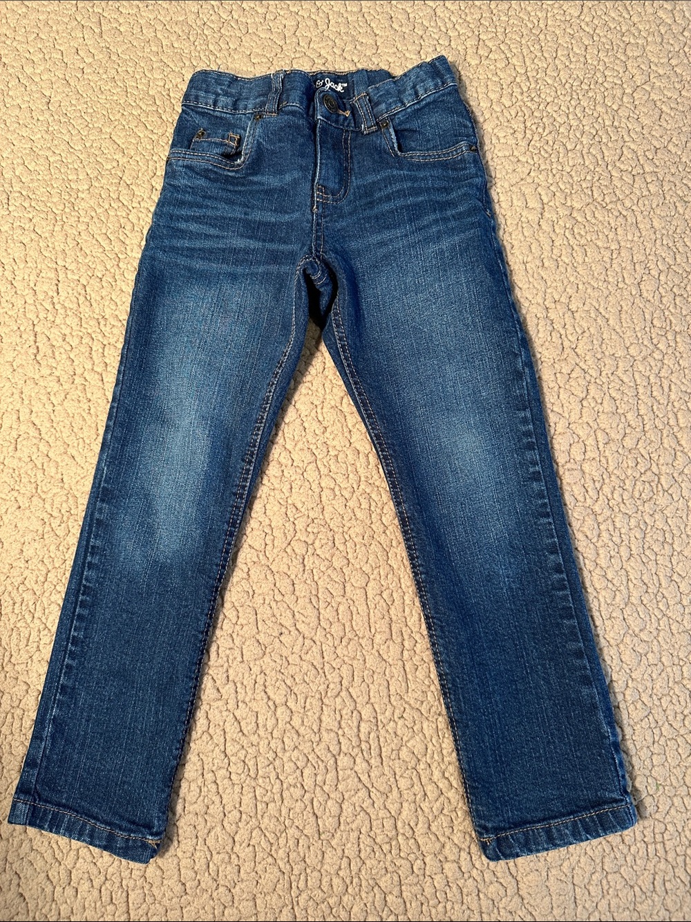 Cat & Jack Boys Dark Blue Stretch Jeans